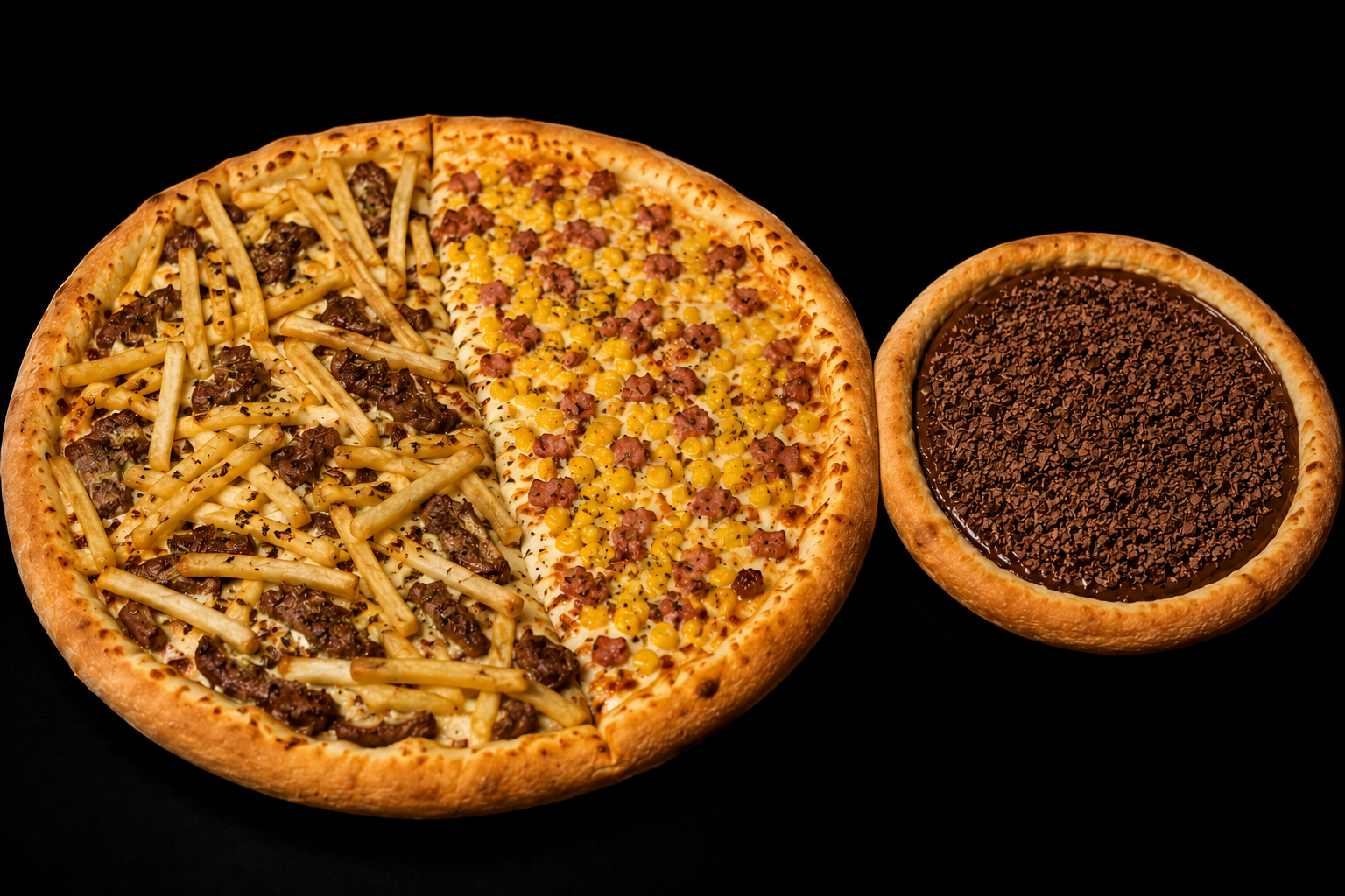Promoção Pizza Média mais Brotinho de Chocolate